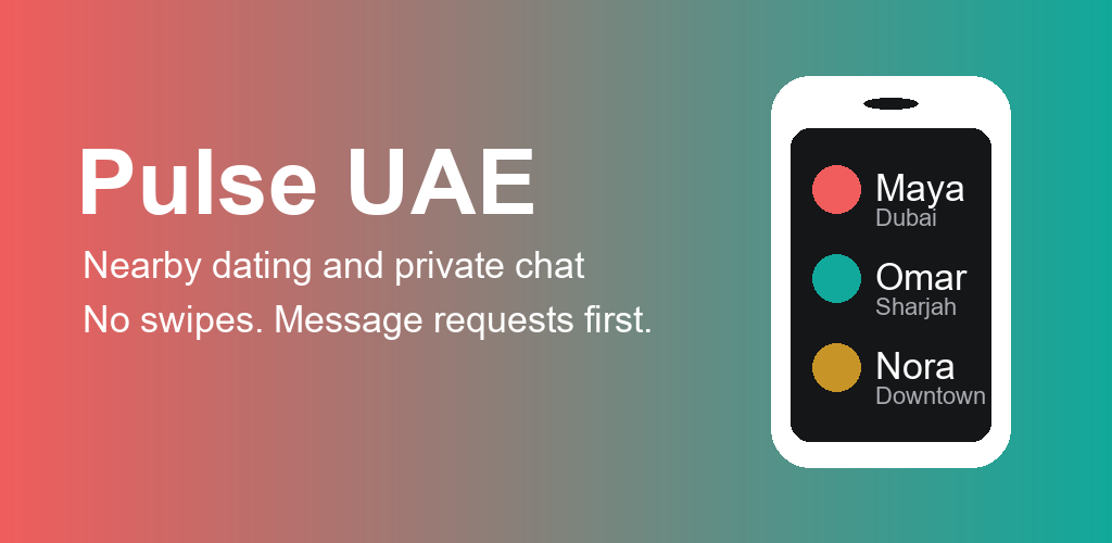 Pulse UAE nearby dating app preview